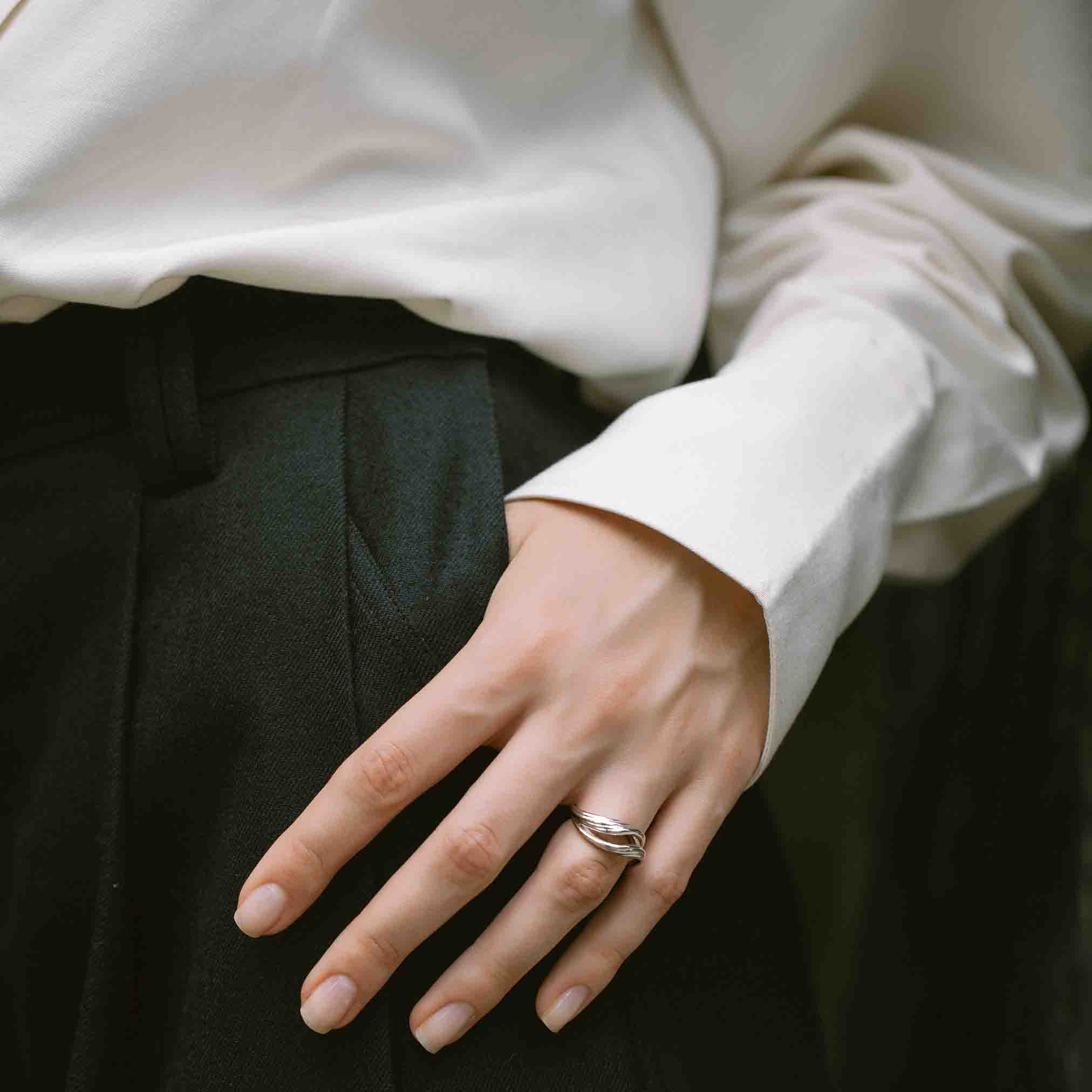 Tyche Gold-Plated Sterling Silver Vermeil Ring